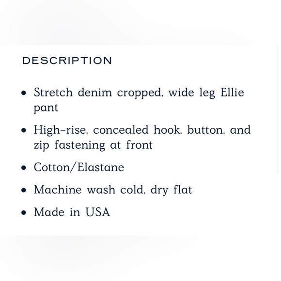 Pearl by Lela Rose Stretch Denim Ellie Jean - Picture 3 of 3